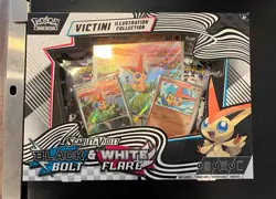 Pokemon Black Bolt & White Flare Unova Victini Illustration Collection Box x 5 - Image 1