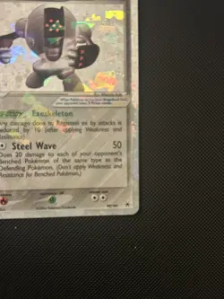 Pokemon TCG Registeel EX 99/101 Hidden Legends Cracked Ice Holo Rare LP - Image 5