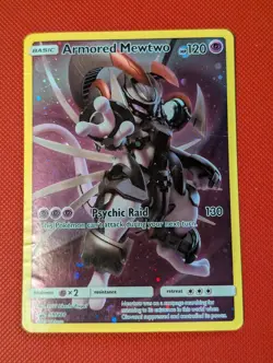 Pokemon TCG - Armored Mewtwo - SM228 - Black Star Promo HP/MP *Read Description* - Image 1