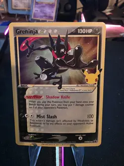 POKEMON CELEBRATIONS GRENINJA GOLD STAR PROMO SWSH144 TCG HOLO - Image 1