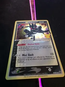POKEMON CELEBRATIONS GRENINJA GOLD STAR PROMO SWSH144 TCG HOLO - Image 3