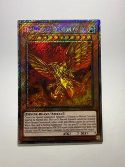 Yugioh - The Winged Dragon of Ra (Alt Art) - Platinum Secret - 1st - RA03-EN137 - Image 1