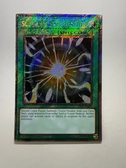 Yugioh - Super Polymerization - Platinum Secret - 1st - RA03-EN053 - NM - Image 1