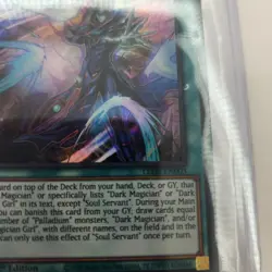 Yugioh Soul Servant Ultra Rare 1st Edition LED6-EN003 Sleeve and toploader incl. - Image 4