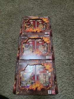 Lot of 3 BANDAI ONE PIECE ILLUSTRATION BOXES VOL 5 FACTORY SEALED - Image 2