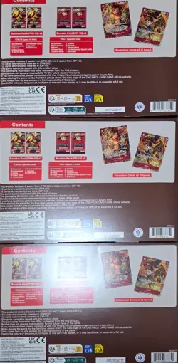 Lot of 3 BANDAI ONE PIECE ILLUSTRATION BOXES VOL 5 FACTORY SEALED - Image 4