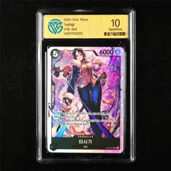 CCG 10 GemMint 2024 One Piece KOR Tashigi ST19-003 SR - Image 1