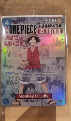 One Piece Monkey.D.Luffy P-055 - Image 1