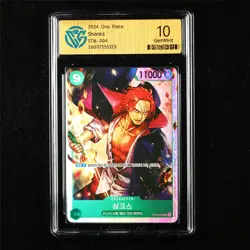 CCG 10 GemMint 2024 One Piece KOR Shanks ST16-004 SR - Image 1
