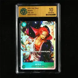 CCG 10 GemMint 2024 One Piece KOR Shanks ST16-004 SR - Image 2