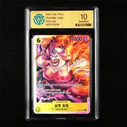 CCG 10 GemMint 2024 One Piece KOR Charlotte Linlin ST20-005 SR - Image 1