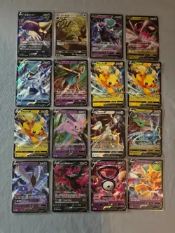 Pokemon Card Lot -150+ Full Art, Vmax, V, Promos, Cosmo Holo -English & Japanese - Image 4