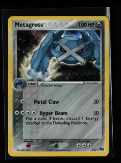 Metagross 2/17 Holo Rare POP Series 1 Pokemon Card - Image 1