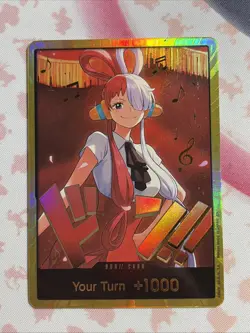 DON!! Card (Uta) (Gold) Extra Booster: One Piece Heroines Edition Foil - Image 1