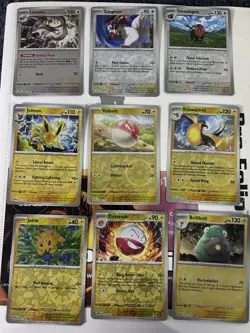 Pokemon TCG Collection Of 9 Reverse Holo Foil Cards From Various Sets All NM - Image 1