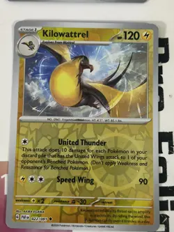 Pokemon TCG Collection Of 9 Reverse Holo Foil Cards From Various Sets All NM - Image 3