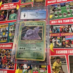 Pokemon Japanese Muk Mystery of the Fossils CGC 9 MINT Card #089 - Image 2