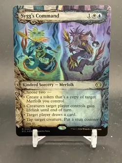 Sygg's Command Lorwyn Eclipsed MTG FOIL R0342 NM Showcase - Image 1