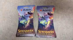 MTG Strixhaven Sealed Pack Lot – 9 Packs – Draft, Set & 1 Collector Booster 630509958856 - Image 2