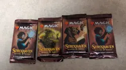 MTG Strixhaven Sealed Pack Lot – 9 Packs – Draft, Set & 1 Collector Booster 630509958856 - Image 5