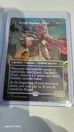 Brigid, Clachan's Heart (Borderless) Lorwyn Eclipsed Foil - Image 1