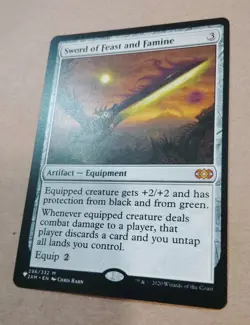 Sword of Feast and Famine 296/332 "The List" Reprint Double Masters - Very LP - Image 2