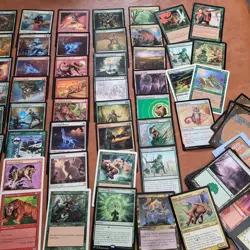 ***Red White Green Naya Rare CATSs*** Tribal Custom COMMANDER MAGIC DECK MTG Fun - Image 2