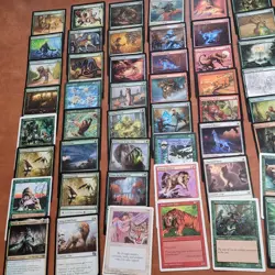 ***Red White Green Naya Rare CATSs*** Tribal Custom COMMANDER MAGIC DECK MTG Fun - Image 3