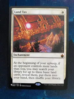 MTG The List Land Tax - Image 1