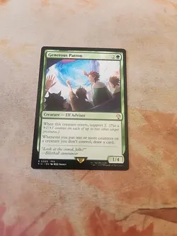Generous Patron Commander Final Fantasy MTG NM - Image 1