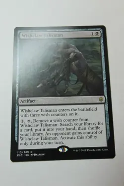 MTG Wishclaw Talisman x1- -Throne of Eldraine-Lightly Played - Image 1