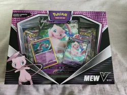 Pokemon TCG Sword & Shield Mew V Box - Best Buy Exclusive Sealed - Image 1