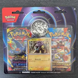 Lot of 3 Pokemon Mega Evolution & Phantasmal Flames 2-Pack Blister Raikou Promo - Image 3