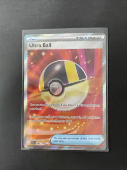 Ultra Ball 264/217 Ascended Heroes Ultra Rare Full Art Holo Pokemon TCG NM/M - Image 1