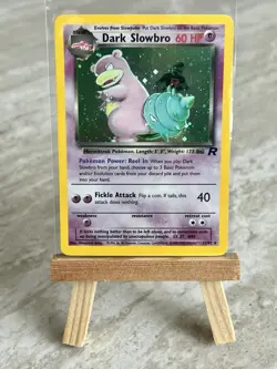 Pokemon TCG Dark Slowbro 12/82 Team Rocket Holo Rare (English) - NM(-) - Image 1