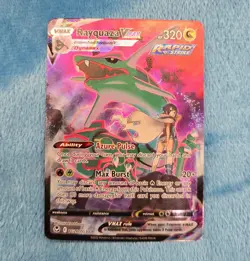 Pokemon Rayquaza VMAX TG20/TG30 Sword & Shield Silver Tempest Trainer Gallery NM - Image 1