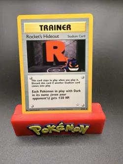 Pokemon Rocket's Hideout 63/64 Neo Revelation Regular Trainer Card NM-MT Common - Image 1