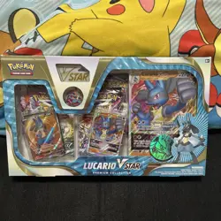 Pokemon TCG SWSH Lucario VSTAR Premium Collection Box New Sealed Fusion Strike - Image 1