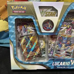Pokemon TCG SWSH Lucario VSTAR Premium Collection Box New Sealed Fusion Strike - Image 2