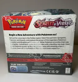 Pokemon Scarlet & Violet Base Set Booster Box SEALED w/ Protective Case - Image 3