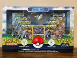 Pokemon TCG: Pokemon GO Radiant Eevee Premium Collection Box: New/Factory Sealed - Image 1