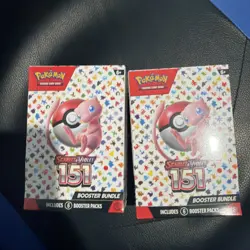 Pokemon TCG Scarlet and Violet 151 booster bundle 2x - Image 1