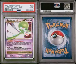 2007 POKEMON DP SECRET WONDERS GARDEVOIR LV.X #131 ULTRA RARE PSA 9 - Image 3
