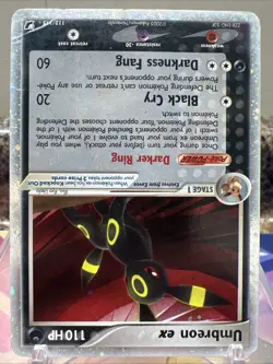 Umbreon ex - 112/115 Unseen Forces - Holo Ultra Rare - Pokemon TCG - Nintendo - Image 2