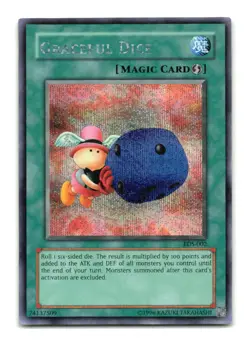 Graceful Dice - EDS-002 Secret Rare - YuGiOh-LP - Image 1