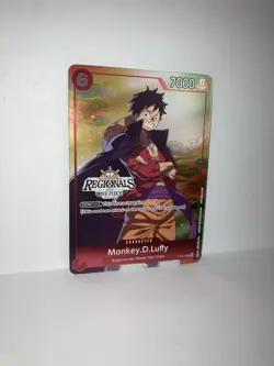 One Piece TCG - Monkey.D.Luffy P-001 - 2024 Offline Regional Promo Card - NM - Image 1