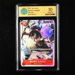 CCG 10 GemMint 2024 One Piece KOR Edward Newgate ST15-002 SR - Image 1