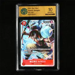 CCG 10 GemMint 2024 One Piece KOR Edward Newgate ST15-002 SR - Image 2