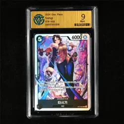 CCG 9 Mint 2024 One Piece KOR Tashigi ST19-003 SR - Image 2