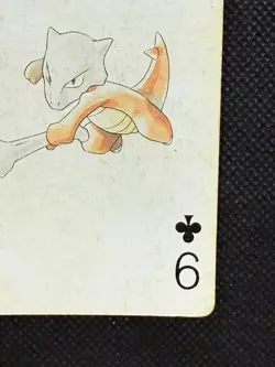 Pokemon Marowak 9 of Clubs Gold Deck Ho-oh Playing Card Poker Nintendo - Image 4